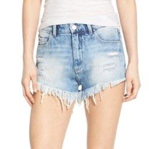 BLANKNYC Cheeky Denim Shorts
